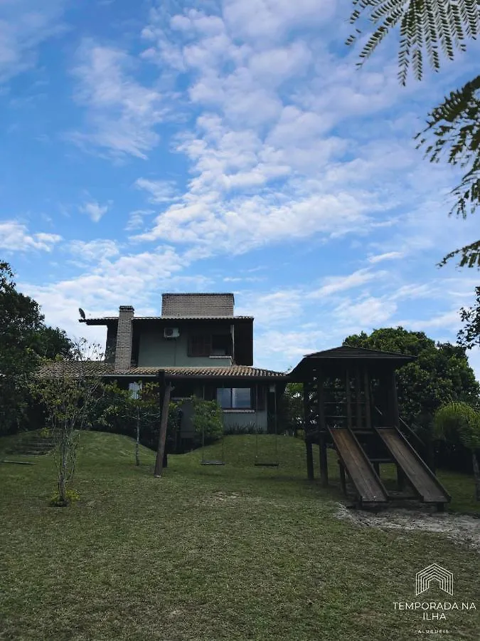 Villa Casa De Praia No Rosa - Vista Para Lagoa De Ibiraquera Imbituba  Brazilië